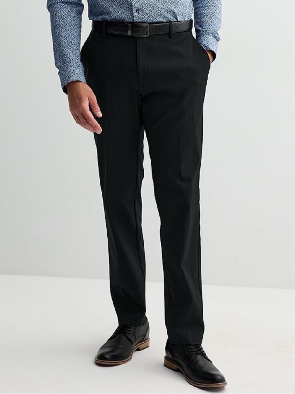 Apt. 9 Men's Black Dress Pants - Slim Fit
